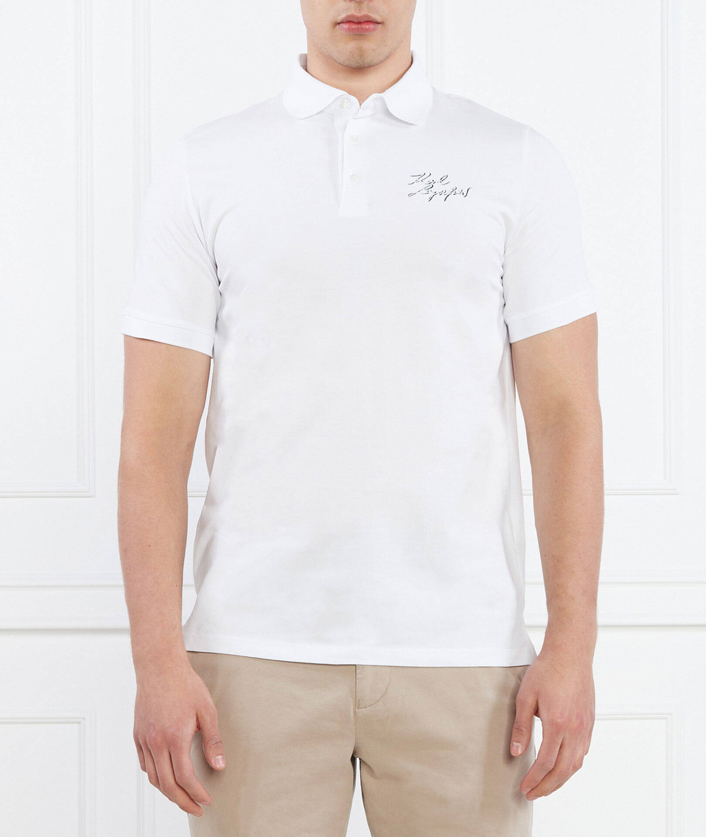 Поло Karl Lagerfeld - белый(745019 532221)