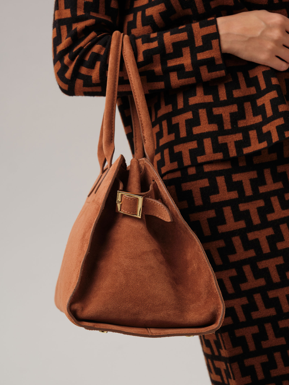 Сумка Deboro 30979 коричневый камыш