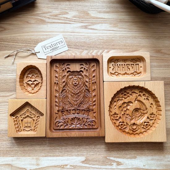 Пряничная форма Русский медведь