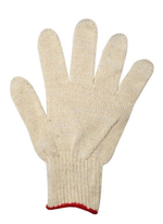 Перчатки х/б 4нити 10класс 116ТЕКС белые