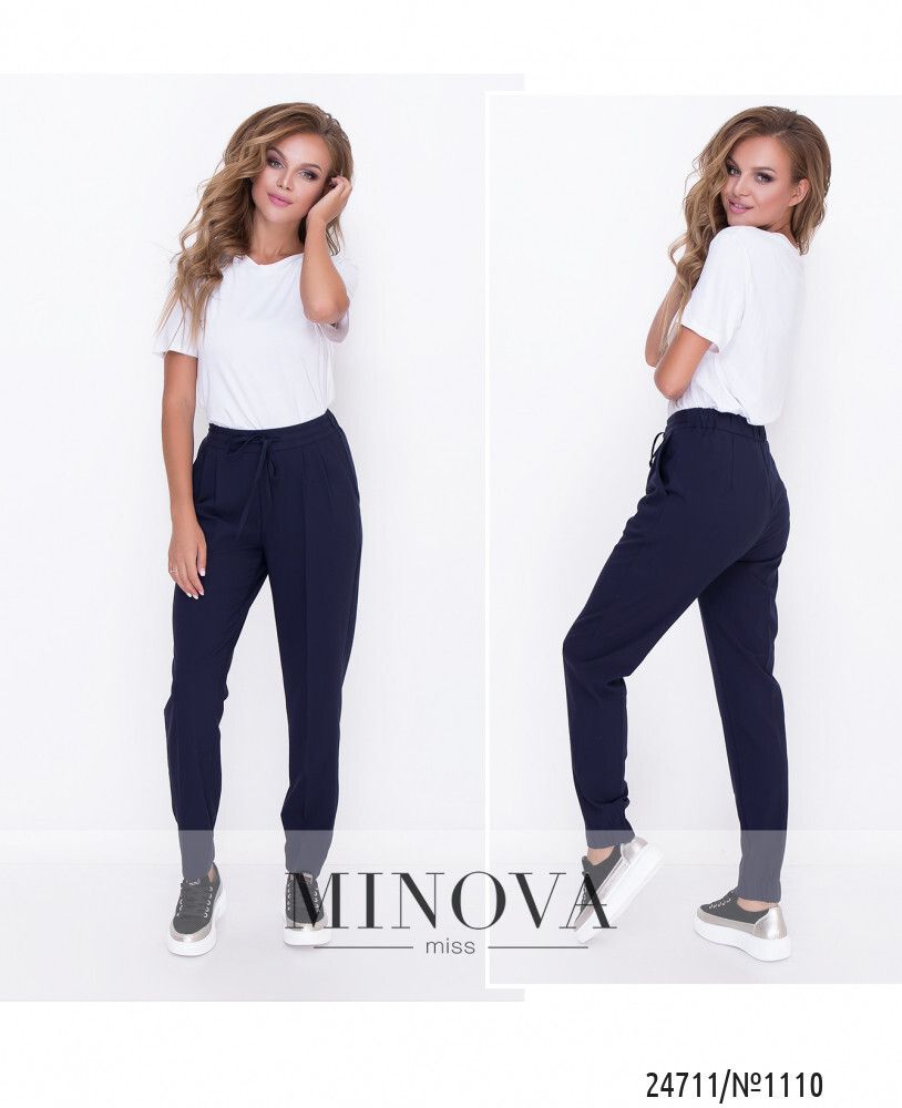 Брюки 1110-синий Minova