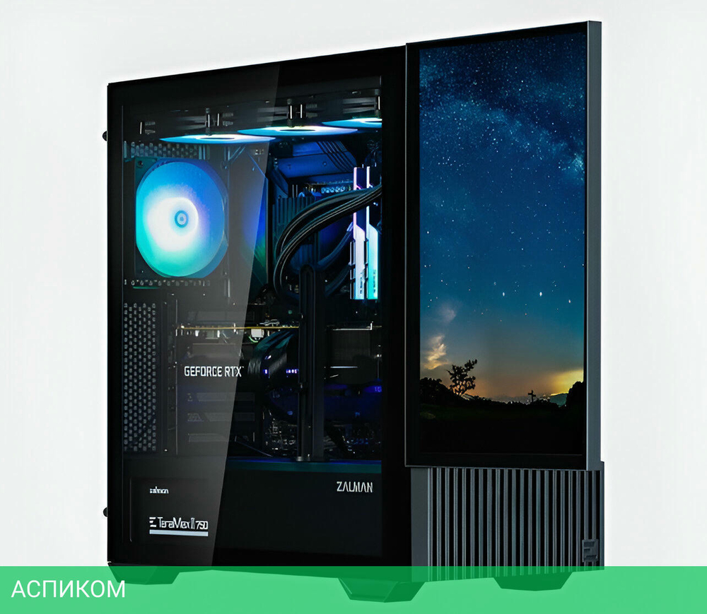 Корпус Zalman Z10 DS без БП Black