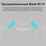 TP-Link Deco M9 Plus (2-Pack) Домашняя Mesh Wi-Fi система AC2200