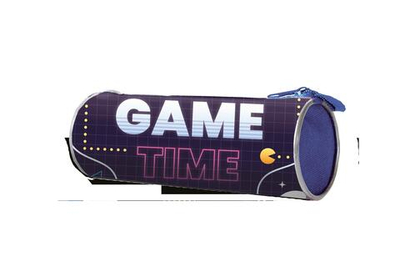 Пеналтубус на молнии большой печать на ткани 195/85 "Время для игры 2024" (Пчелка)