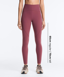 OYSHO Компрессионные легинсы Compressive Basic до щиколотки, длина 65 см, пыльно-розовый