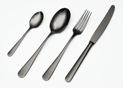 Набор DUNA black80-81 столовые приборы Belo Inox Черный