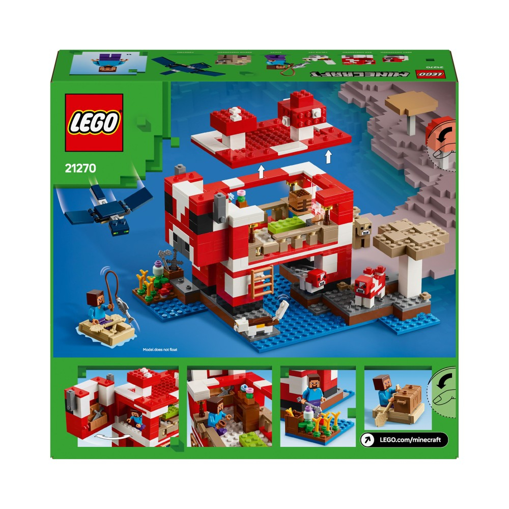 LEGO Minecraft - Дом грибной коровы 21270