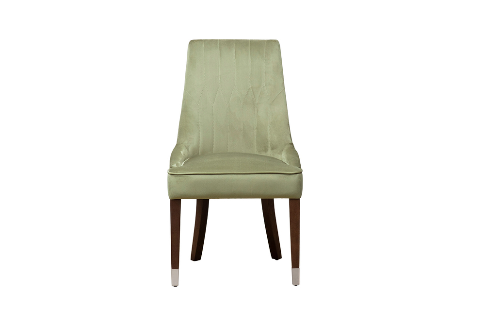 Стул Garda Decor Элегантный(Elegante) велюр оливковый Colt1002-OLIV 56*65*101 см