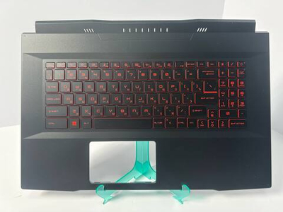 Верхняя панель с клавиатурой (топкейс) для ноутбука MSI Katana GF76 12UC (957-17L43E-C14)