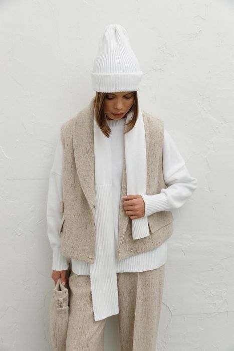 ШАПКА БЛУМ БЕЛЫЙ