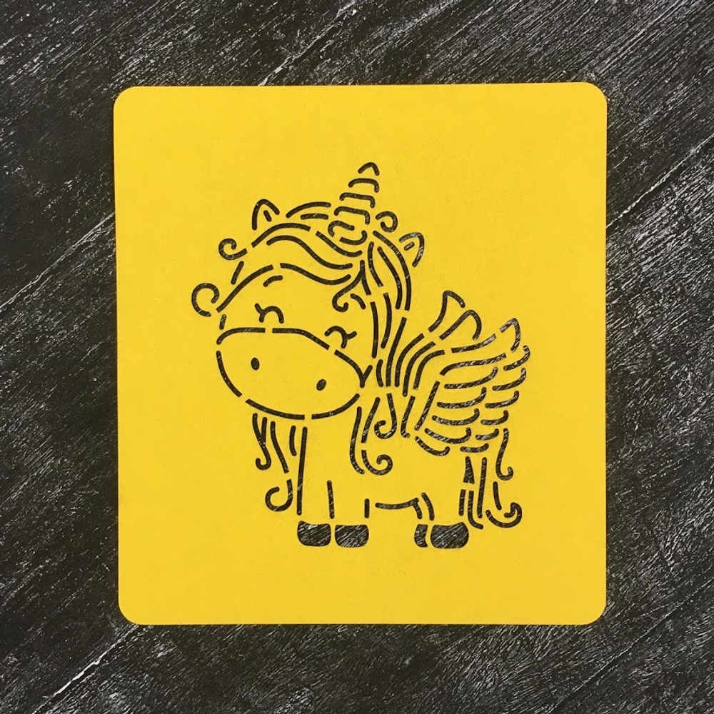 Единорог №17 с крыльями