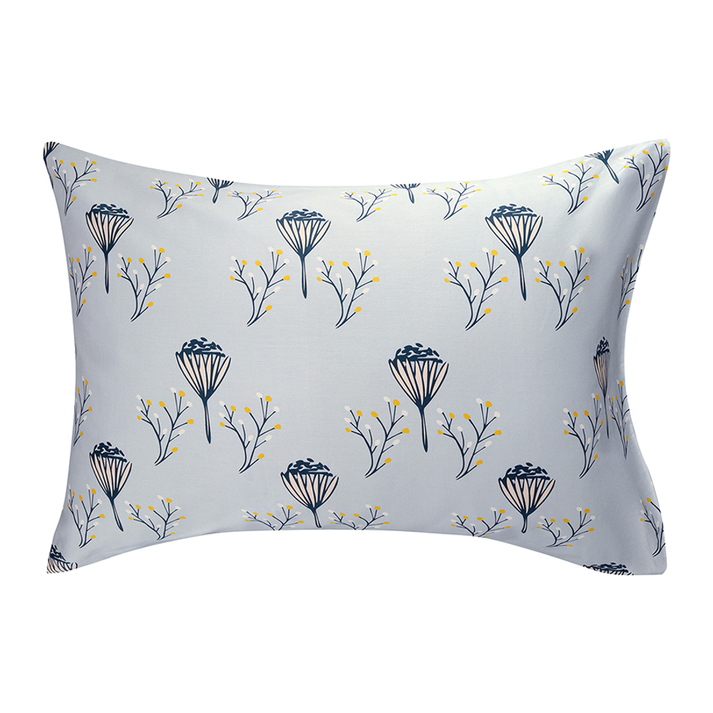 Набор наволочек "Полевые цветы" из премиального сатина из коллекции russian north, 50х70 см