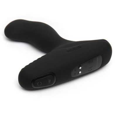 Чёрный массажер простаты NEXUS REVO INTENSE 2.0 с вращающейся головкой (Цвет: черный)