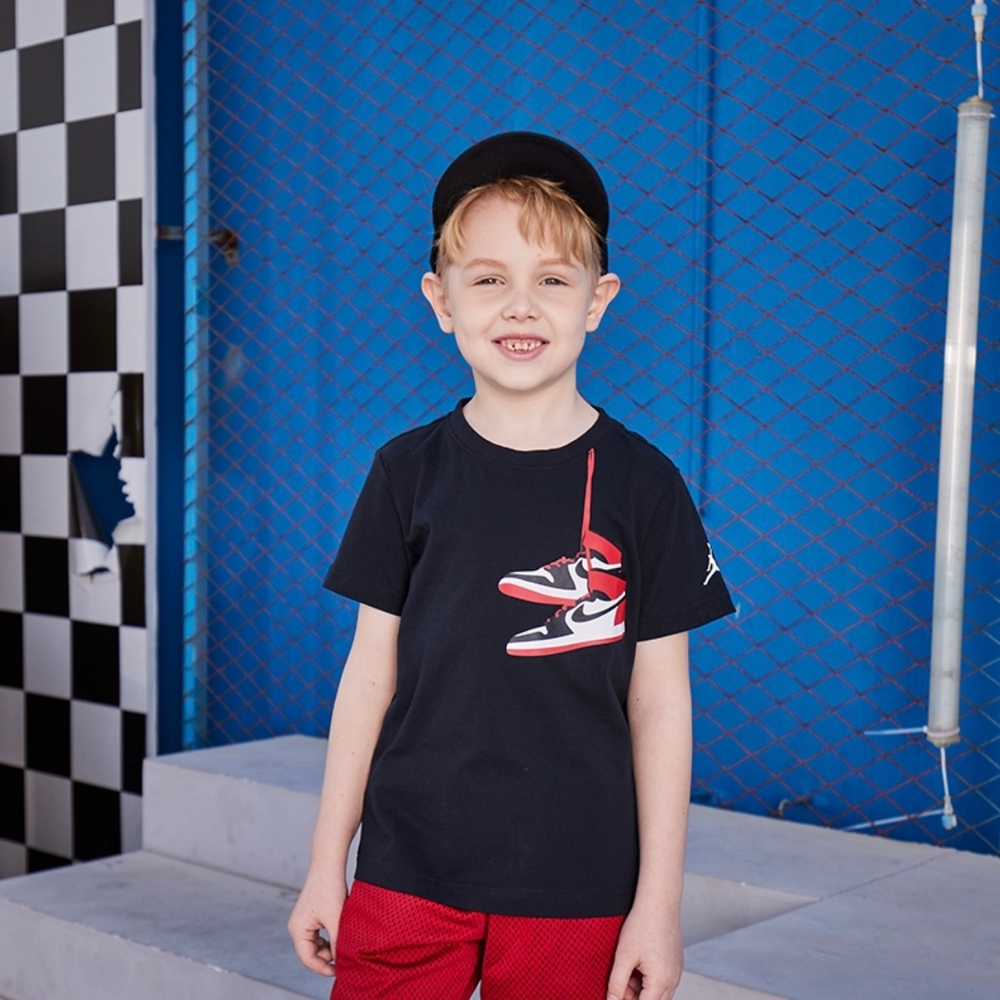 Футболка детская Jordan Loose Fit, черн.