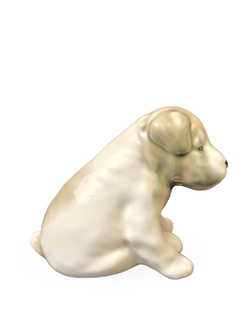 Фаянсовая статуэтка "Щенок" (ЗиК Конаково)