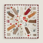 Шаль L'Heure des Gants 140