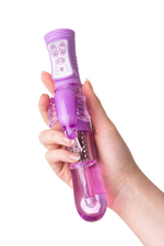 Ротационно-клиторальный стимулятор A-Toys High Tech Vibrator (8 режимов вибрации, 4 ротации) (Цвет: фиолетовый)