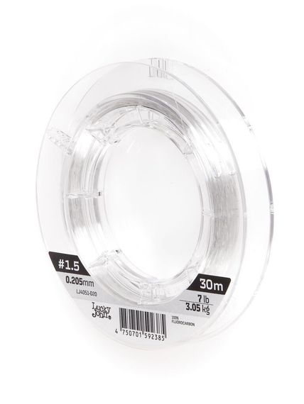 Леска монофильная Lucky John FLUOROCARBON Hard 30 м, 0,20 мм