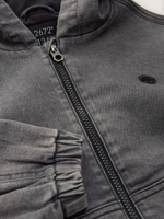 Куртка джинсовая с капюшоном для мальчика Next Q61-567, Черный