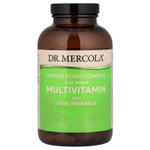 Dr. Mercola, комплекс из цельных продуктов с мультивитаминами и необходимыми минералами, 240 таблеток