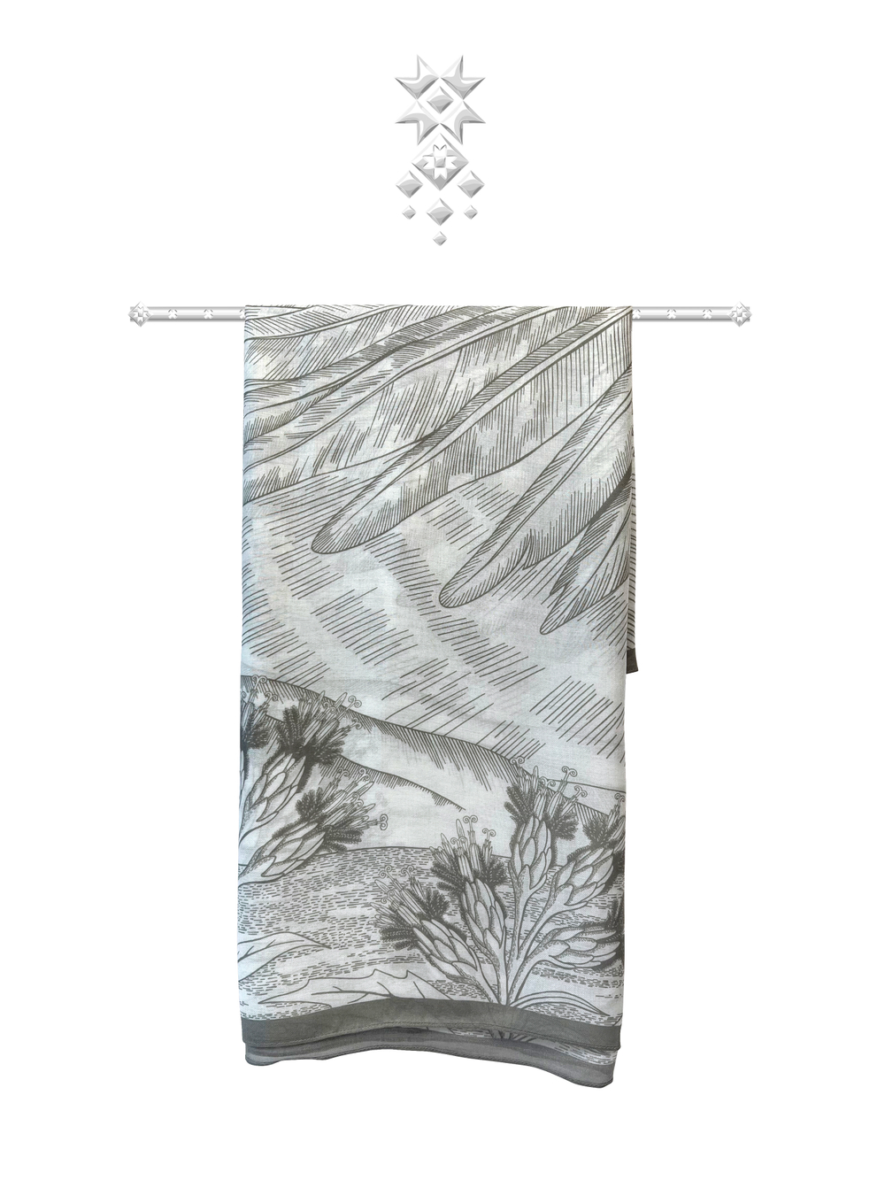 Шарф «Белохвостый орлан»