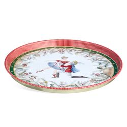 ПОДНОС СЕРВИРОВОЧНЫЙ AGNESS КОЛЛЕКЦИЯ "БАЛЕТ" 33*2,1 СМ
