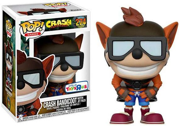 POP! Vinyl: Games: Crash Bandicoot: Crash Bandicoot w/ Jet P