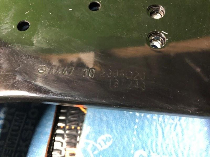 Дверь сдвижная левая Mercedes V W447 (2014-н.в.)