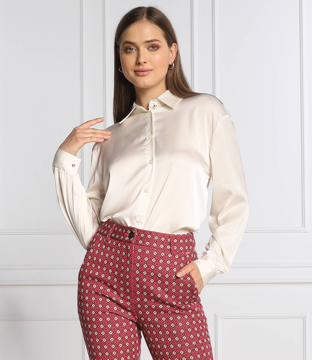 рубашка Liu Jo - кремовый (WF2415 T4641)