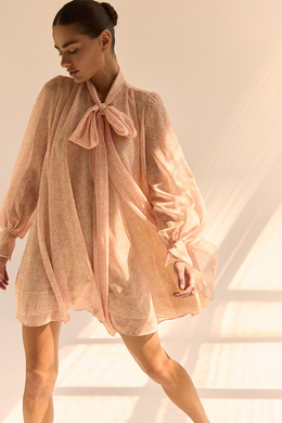 Платье с длинным рукавом BAHAMAS Жёлтый