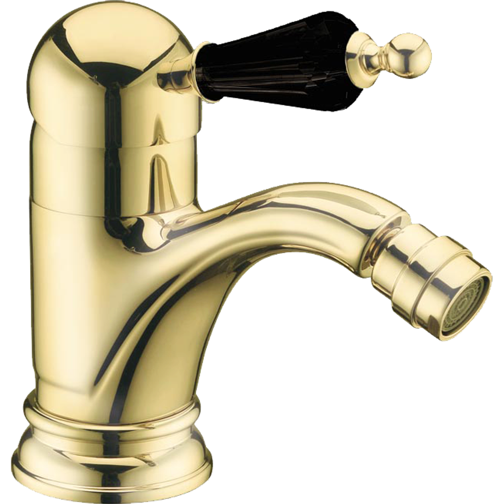 Смеситель для биде Boheme Tradizionale Nero 256 золото