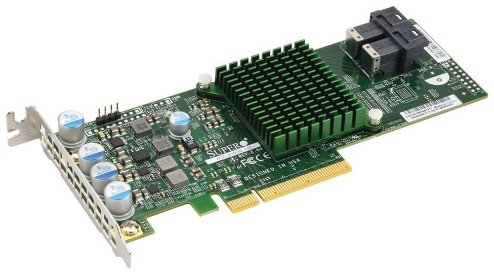 Сетевая карта Supermicro AOC-S3008L-L8E