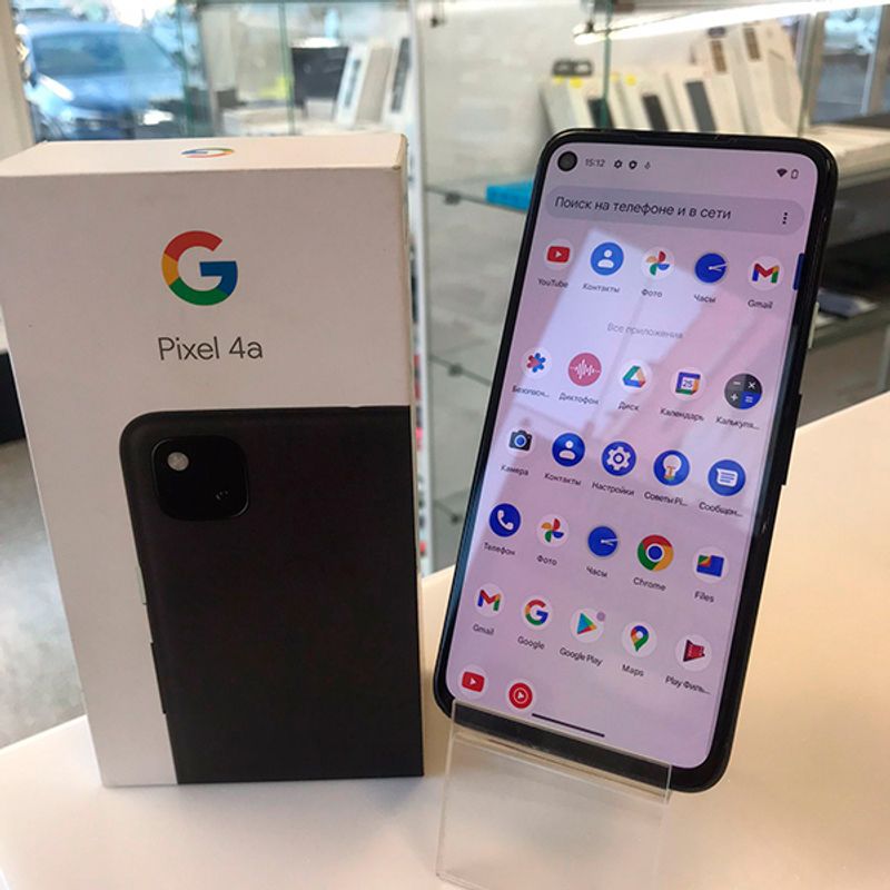 Смартфон Google Pixel 4A 6/128 Just Black (Витринный)