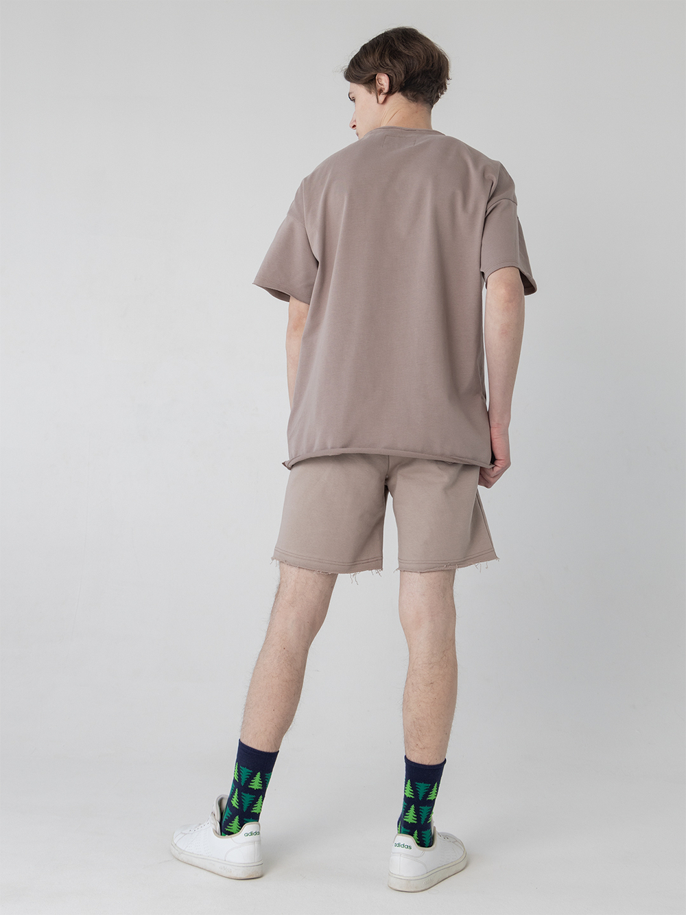 Футболка оверсайз Город Горький какао