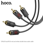 Кабель 2RCA на 2RCA HOCO UPA29 (черный) 1.5м