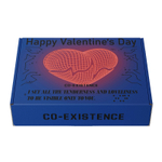 COEXISTENCE Polyester Laptop Bag Backpack Regular Unisex Black