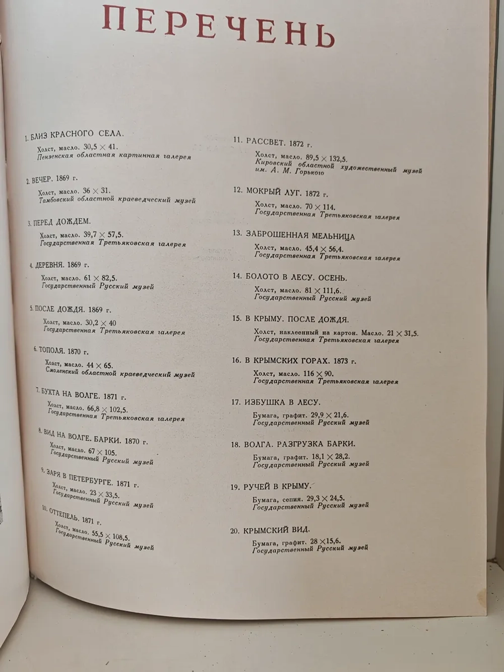 Фёдор Александрович Васильев. Альбом