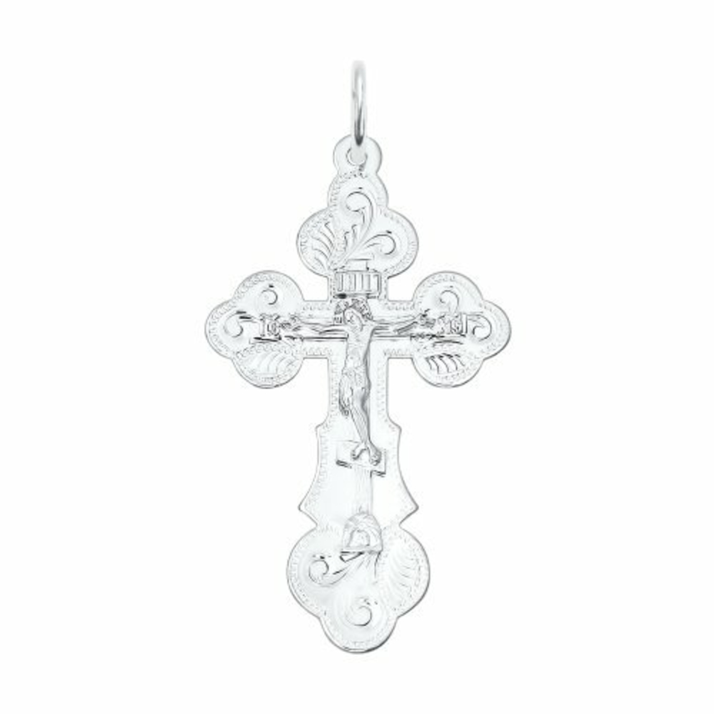 Крест из серебра 925 пробы