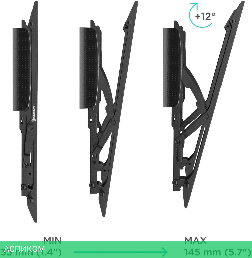 Кронштейн Onkron TM5 черный (TM5-B)