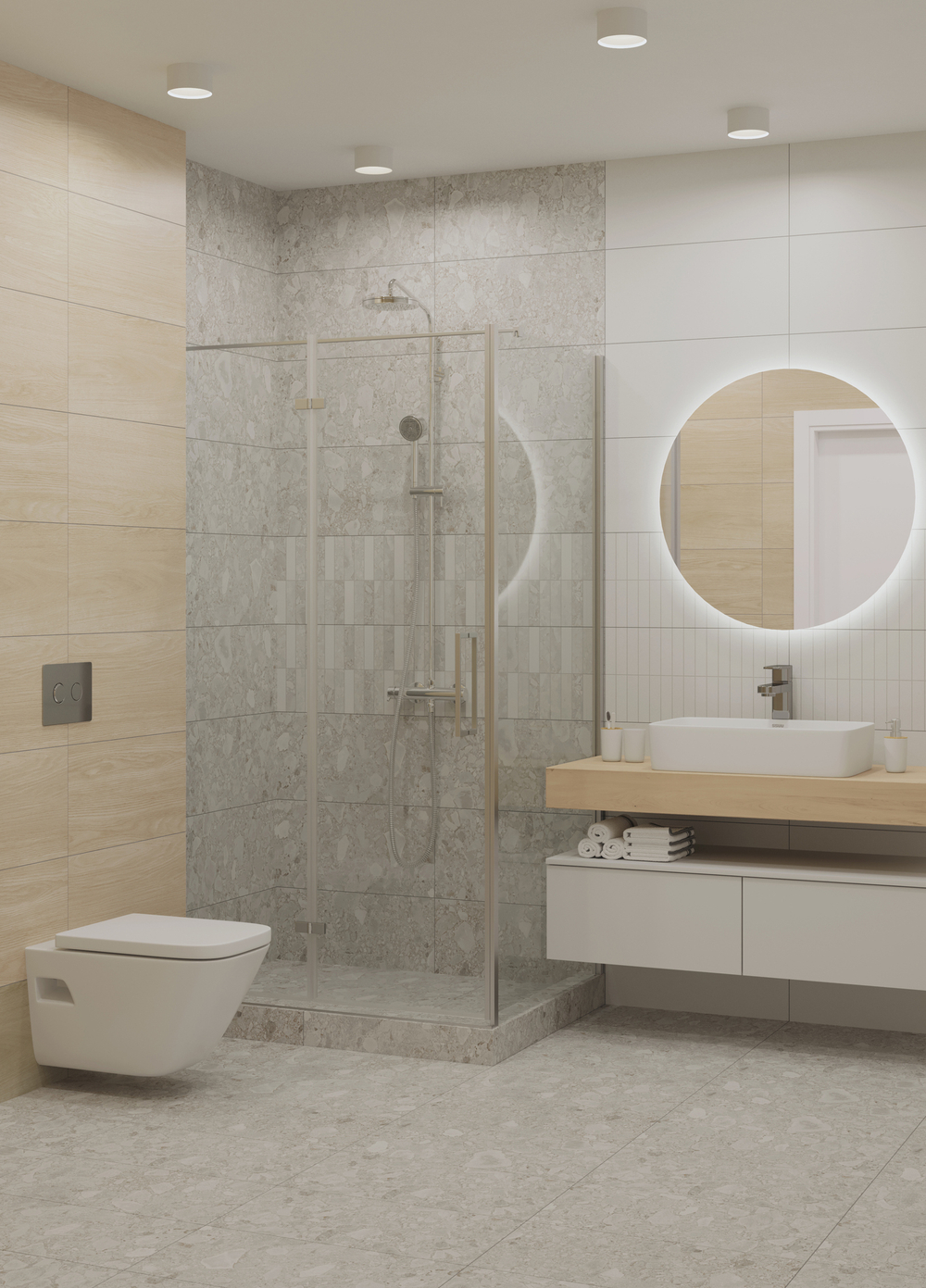 Керамогранит LB Ceramics Спектр 30x60.3 см 1.44 м² матовый цвет белый