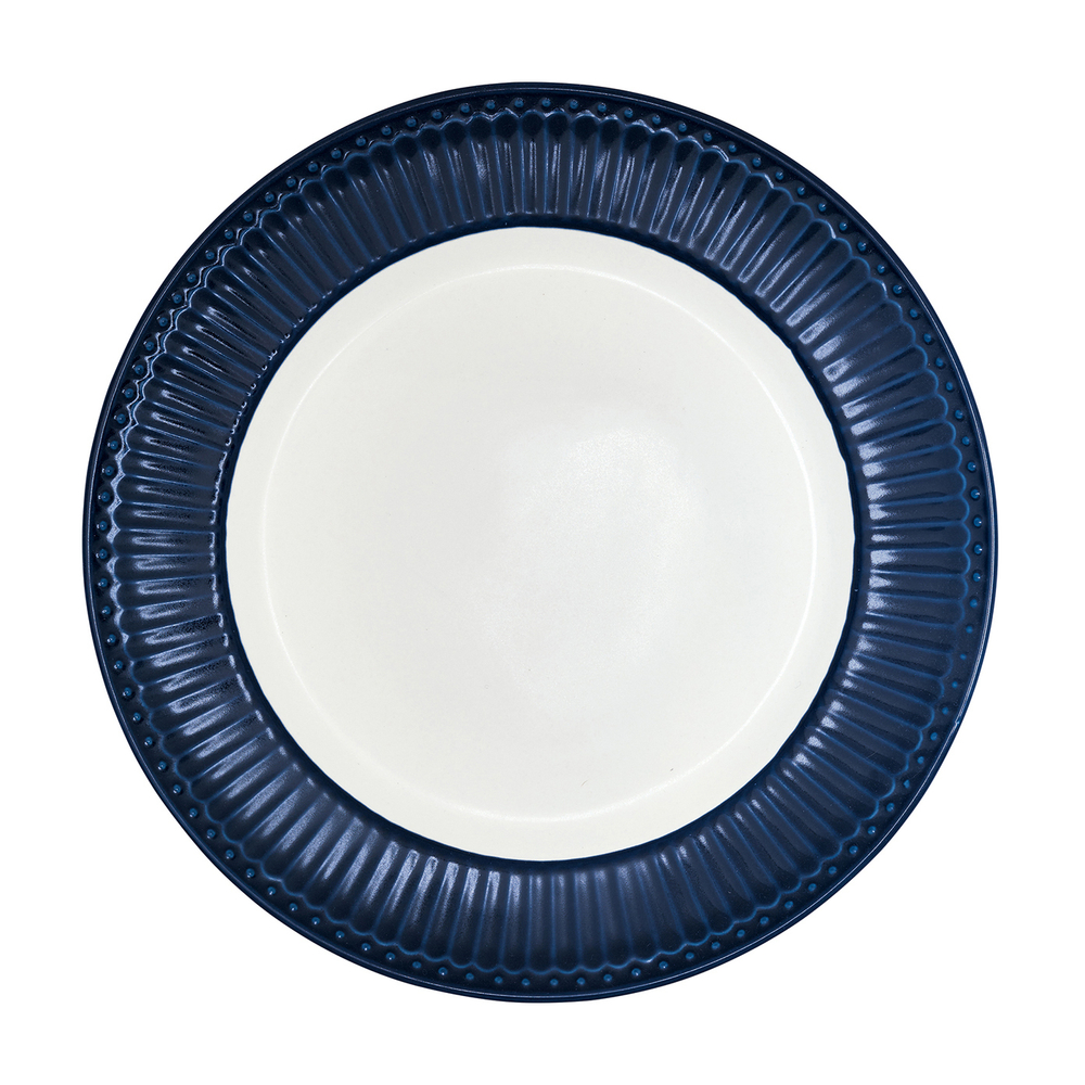 Тарелка Alice dark blue, 27 см