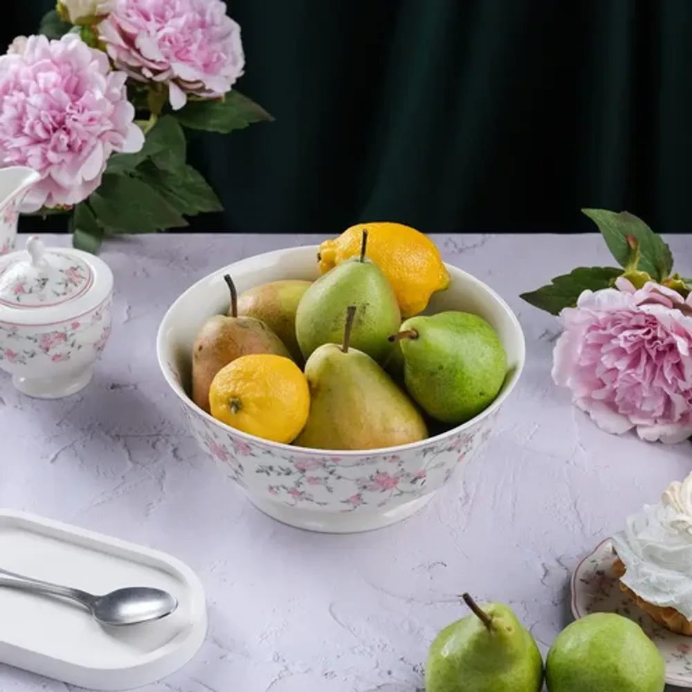 Салатник 1800 мл d 21,2 см h9,5 см La Vie En Rose Noble [2]