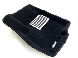 Коврики салона для PEUGEOT 4007 / MITSUBISHI Outlander XL/3 (2006-2015-)/Citroen C-Crosser Euromat 3D Lux черные. Арт. EM3D-003609