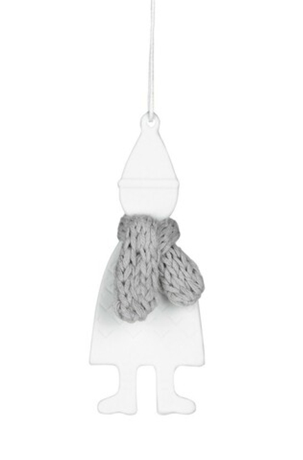 Raeder - Фарфоровая подвеска-гномик на елку / артикул   C92141  / GTIN 4045289921413