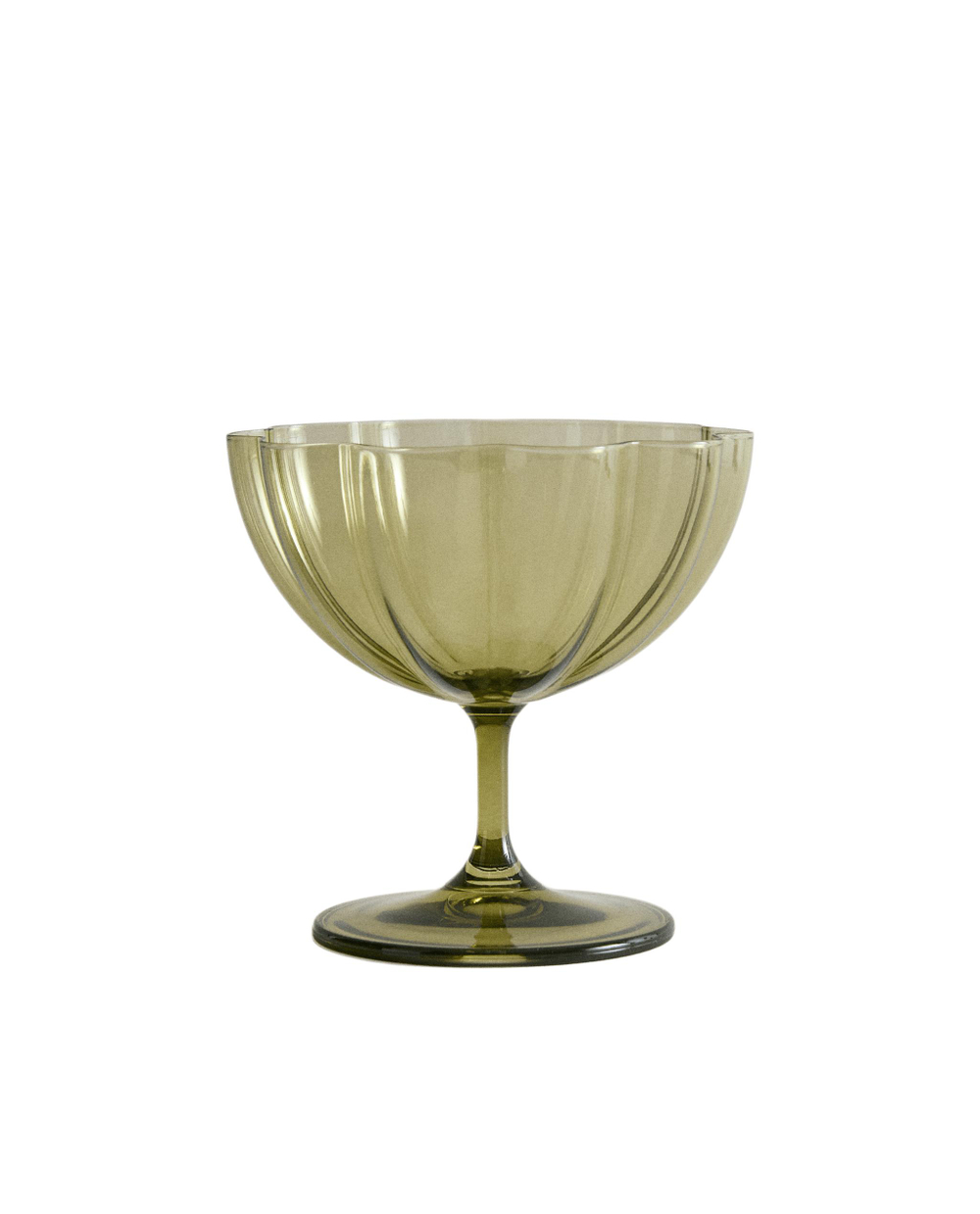 Zara Home миска из стекла, цвет синий, 10.6 см