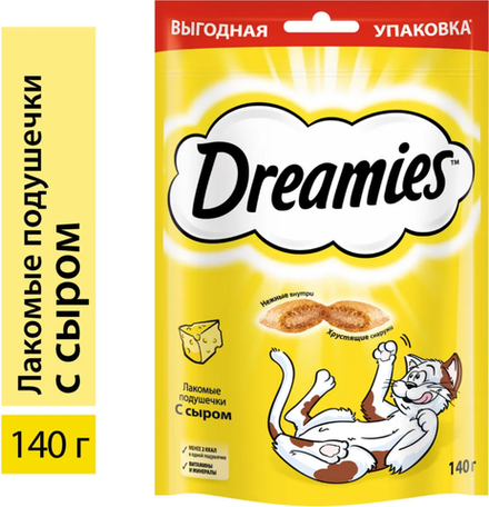 Dreamies 140г.*12 с Сыром