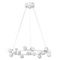 Подвесная светодиодная люстра Arte Lamp Dexter A3619SP-18WH