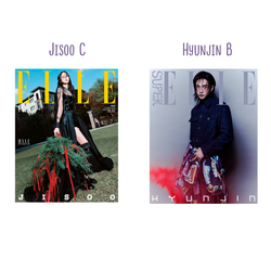 Журнал ELLE 2024.12 (JISOO) & Super ELLE Book in Book (HYUNJIN)