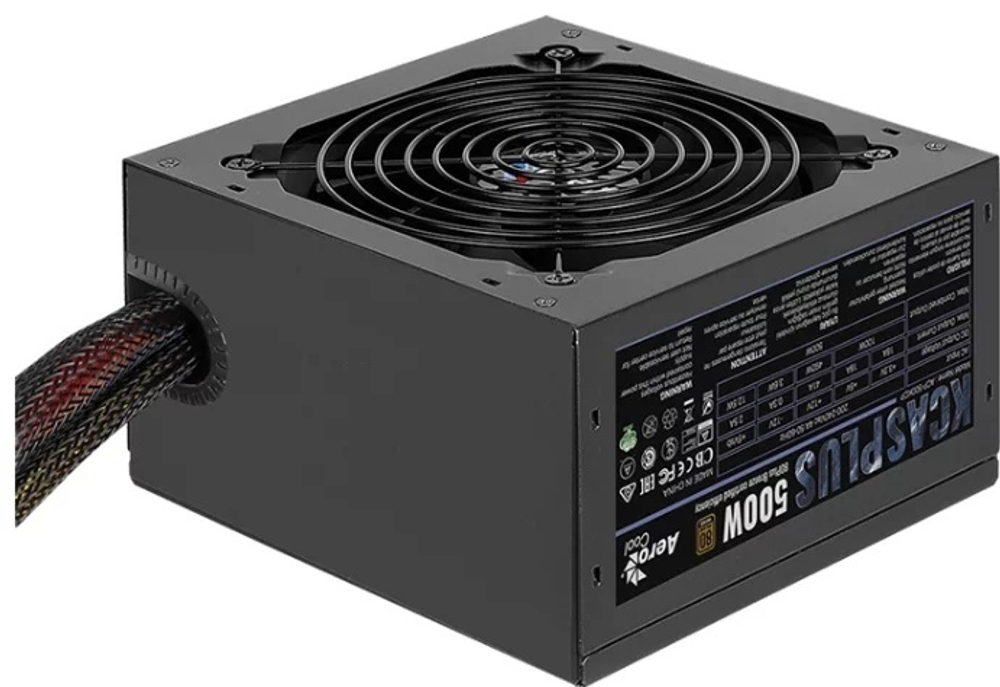 Блок питания AeroCool KCAS PLUS 500W