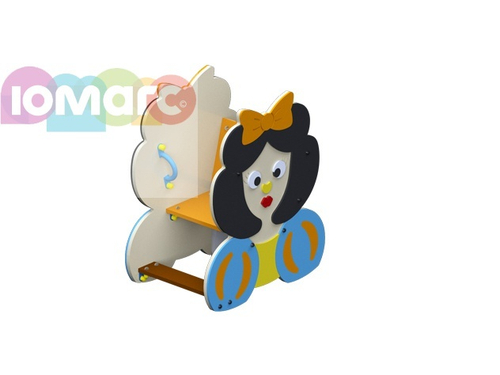 Качалка на пружине "Белоснежка"